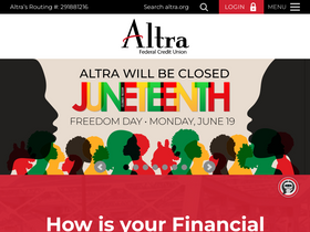 'altra.org' screenshot