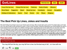 'gotlines.com' screenshot