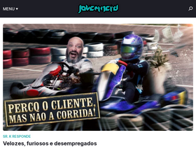 'jovemnerd.com.br' screenshot