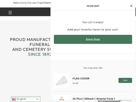 Frigid Fluid website screenshot