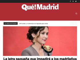 'que.madrid' screenshot