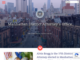 'manhattanda.org' screenshot