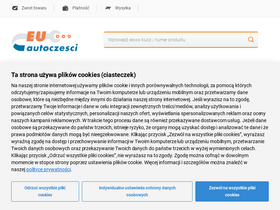 'euautoczesci.pl' screenshot
