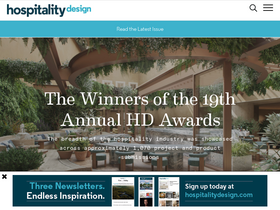 'hospitalitydesign.com' screenshot