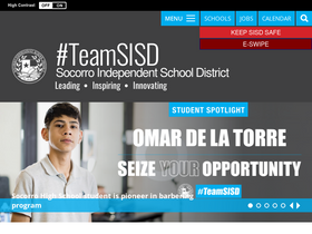 'sisd.net' screenshot