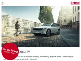 'brose.com' screenshot