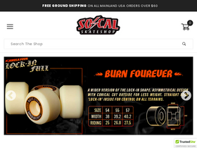 'socalskateshop.com' screenshot