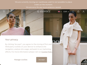 '12storeez.store' screenshot