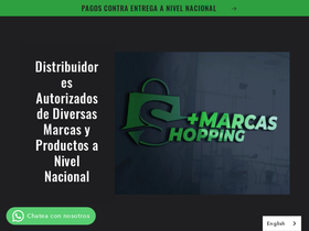 masmarcasshopping.co homepage screenshot