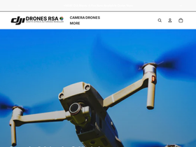 djidrone.co.za homepage screenshot