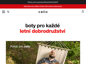 'celiostore.cz' screenshot