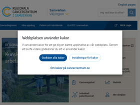 'cancercentrum.se' screenshot