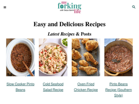 'myforkinglife.com' screenshot