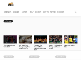 'sportsest.com' screenshot