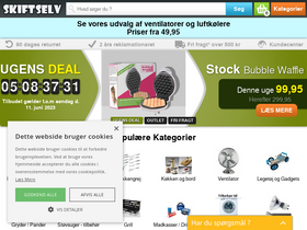 'skiftselv.dk' screenshot