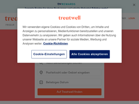 'treatwell.de' screenshot