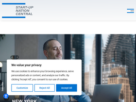 'startupnationcentral.org' screenshot
