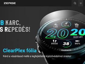 'zerge.hu' screenshot