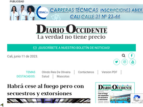 'occidente.co' screenshot