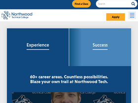 'northwoodtech.edu' screenshot