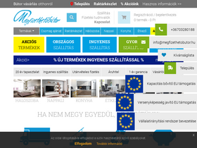 'megfizethetobutor.hu' screenshot