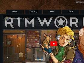 'rimworldgame.com' screenshot