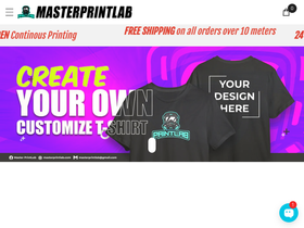 masterprintlab.com homepage screenshot