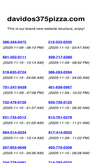 davidos375pizza.com