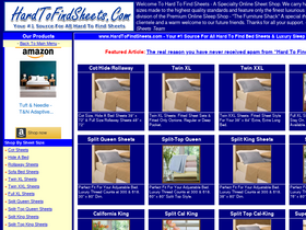 hardtofindsheets.com