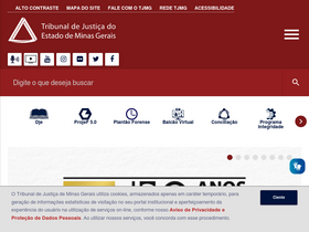 'pje-consulta-publica.tjmg.jus.br' screenshot