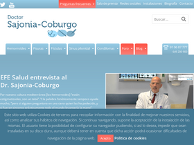 'drsajonia-coburgo.com' screenshot