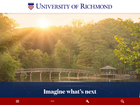 'richmond.edu' screenshot