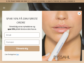 Bysahl homepage screenshot