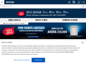 'maytag.mx' screenshot