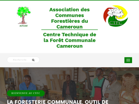 'foretcommunale-cameroun.org' screenshot