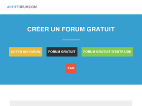 'actifforum.com' screenshot