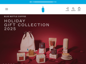 'bluebottlecoffee.jp' screenshot