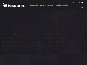 'isopixel.net' screenshot