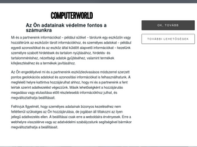'computerworld.hu' screenshot