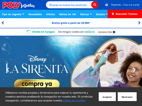 'jugueteriapoly.es' screenshot