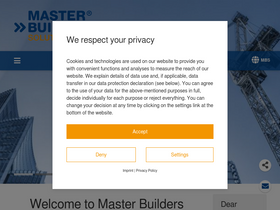 'master-builders-solutions.com' screenshot