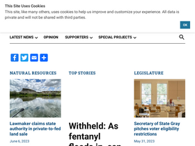 'wyofile.com' screenshot