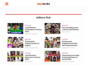 'halmblog.com' screenshot