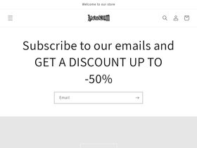 livermorium.shop homepage screenshot
