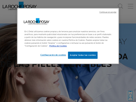 'laroche-posay.es' screenshot