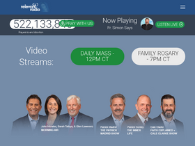 'relevantradio.com' screenshot