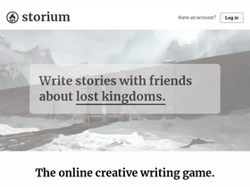 'storium.com' screenshot