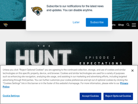 'jaguars.com' screenshot