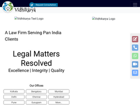 'vidhikarya.com' screenshot