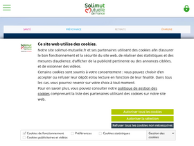 'solimut-mutuelle.fr' screenshot